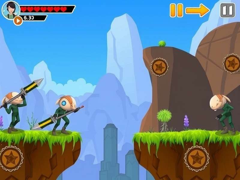 Sari Slinger Gameplay Screenshot